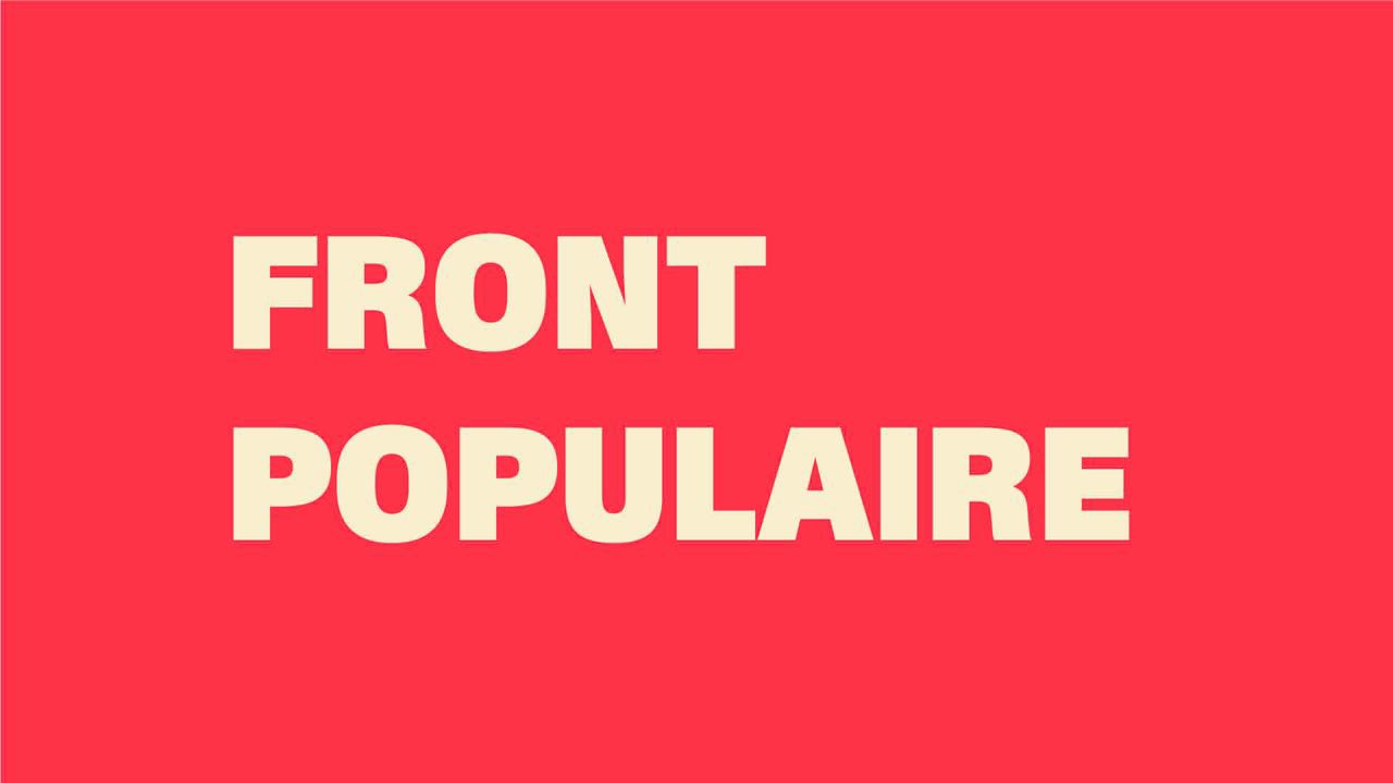 Logo du Front Populaire partagé par François Ruffin sur Twitter
